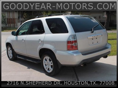 acura mdx 2004 silver suv touring w res gasoline 6 cylinders all whee drive automatic 77008
