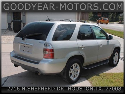 acura mdx 2004 silver suv touring w res gasoline 6 cylinders all whee drive automatic 77008
