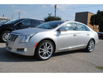cadillac xts 2013 silver sedan premium collection gasoline 6 cylinders front wheel drive automatic 77002