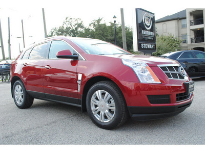 cadillac srx 2012 red luxury collection flex fuel 6 cylinders front wheel drive automatic 77002