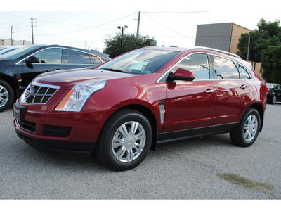 cadillac srx 2012 red luxury collection flex fuel 6 cylinders front wheel drive automatic 77002