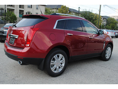 cadillac srx 2012 red luxury collection flex fuel 6 cylinders front wheel drive automatic 77002