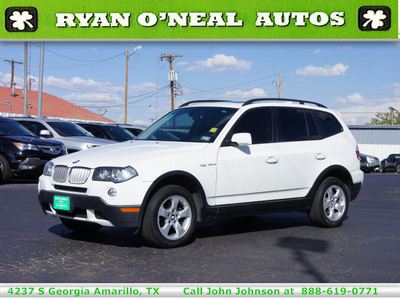 bmw x3 2007 white suv 3 0si gasoline 6 cylinders all whee drive automatic 79110