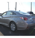 hyundai sonata hybrid 2012 silver sedan hybrid 4 cylinders front wheel drive automatic 78550