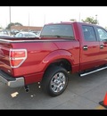 ford f 150 2010 red xlt flex fuel 8 cylinders 2 wheel drive 6 speed automatic 75041