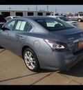 nissan maxima 2012 blue sedan 3 5 sv gasoline 6 cylinders front wheel drive cont  variable trans  75041