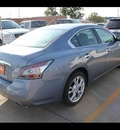 nissan maxima 2012 blue sedan 3 5 sv gasoline 6 cylinders front wheel drive cont  variable trans  75041