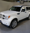 dodge nitro 2011 white suv heat gasoline 6 cylinders 2 wheel drive automatic 75219