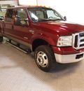 ford f 350 super duty 2006 red lariat 8 cylinders automatic 75219