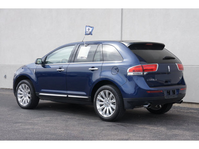 lincoln mkx 2012 dk  blue suv gasoline 6 cylinders front wheel drive automatic 79407