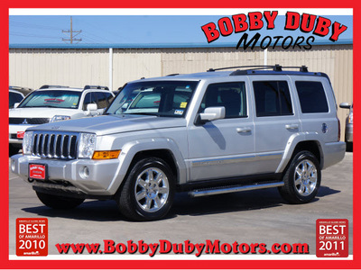 jeep commander 2010 silver suv limited 8 cylinders automatic 79110