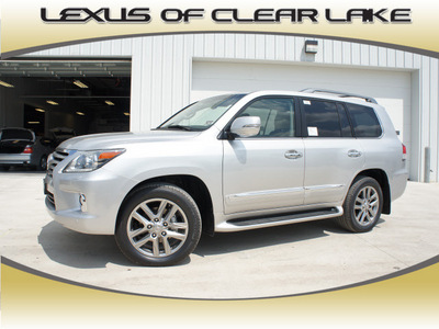 lexus lx 570 2013 silver suv 8 cylinders automatic 77546