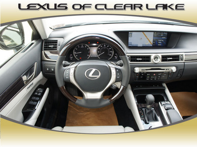 lexus gs 350 2013 black sedan 6 cylinders automatic 77546