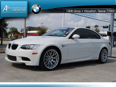 bmw m3 2012 white coupe gasoline 8 cylinders rear wheel drive automatic 77002