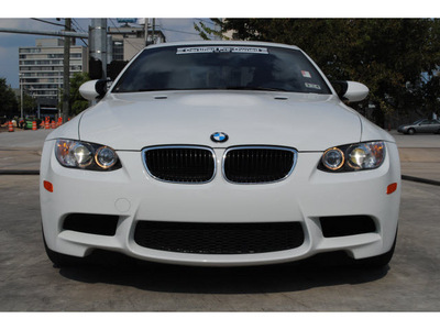 bmw m3 2012 white coupe gasoline 8 cylinders rear wheel drive automatic 77002