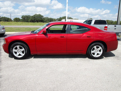 dodge charger 2010 dk  red sedan se gasoline 6 cylinders rear wheel drive automatic 78016