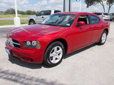 dodge charger 2010 dk  red sedan se gasoline 6 cylinders rear wheel drive automatic 78016