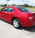 dodge charger 2010 dk  red sedan se gasoline 6 cylinders rear wheel drive automatic 78016