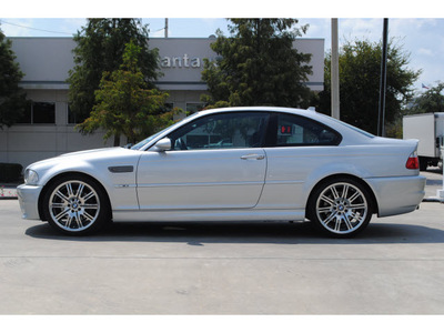 bmw m3 2004 silver coupe gasoline 6 cylinders rear wheel drive automatic 77002