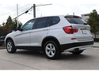 bmw x3 2011 gray xdrive28i gasoline 6 cylinders all whee drive automatic 77002