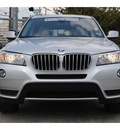 bmw x3 2011 gray xdrive28i gasoline 6 cylinders all whee drive automatic 77002