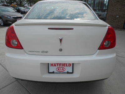 pontiac g6 2008 white sedan gasoline 4 cylinders front wheel drive automatic 43228