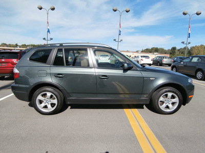 bmw x3 2008 green suv 3 0si gasoline 6 cylinders all whee drive automatic 13502