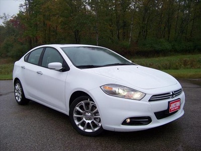 dodge dart 2013 white sedan limited gasoline 4 cylinders front wheel drive automatic 44024