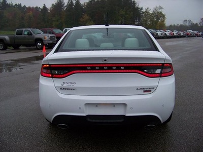 dodge dart 2013 white sedan limited gasoline 4 cylinders front wheel drive automatic 44024