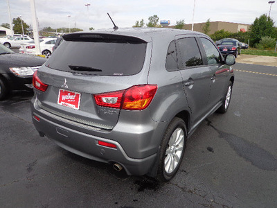 mitsubishi outlander sport 2011 lt  gray se gasoline 4 cylinders all whee drive automatic 45342