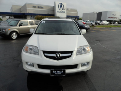 acura mdx 2004 off white suv touring 4x4 6 cylinders automatic with overdrive 60462