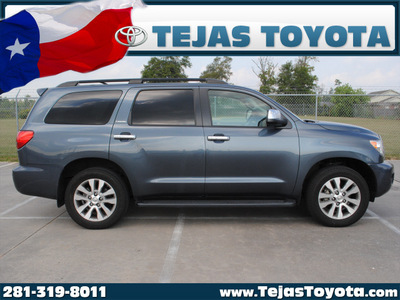 toyota sequoia 2010 gray suv limited gasoline 8 cylinders 2 wheel drive automatic 77338