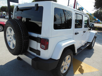 jeep wrangler unlimited 2012 white suv sahara 6 cylinders automatic 34731