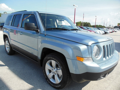 jeep patriot 2013 lt  blue suv sport 4 cylinders automatic 34731