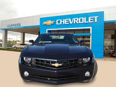 chevrolet camaro 2013 blue coupe lt gasoline 6 cylinders rear wheel drive 6 speed automatic 75067