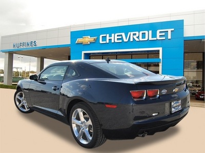 chevrolet camaro 2013 blue coupe lt gasoline 6 cylinders rear wheel drive automatic 75067