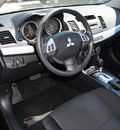 mitsubishi lancer 2011 black sedan gasoline 4 cylinders front wheel drive automatic 75062