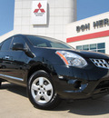 nissan rogue 2011 black s gasoline 4 cylinders front wheel drive automatic 75062