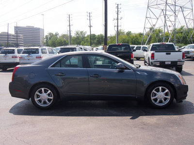 cadillac cts 2008 gray sedan 3 6l di 6 cylinders shiftable automatic 77074