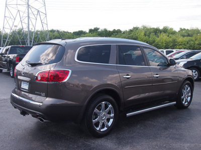 buick enclave 2010 dk  brown suv cxl 6 cylinders shiftable automatic 77074