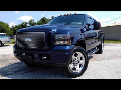 ford f 250 super duty 2005 dk  blue harley davidson turbo diesel 4 4 v8 automatic with overdrive 77565