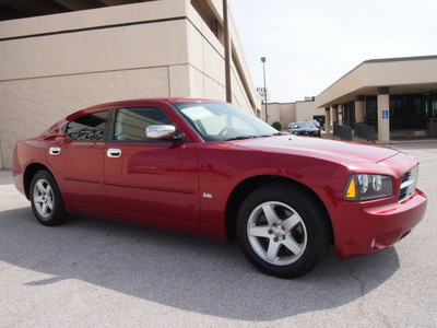 dodge charger 2010 dk  red sedan sxt 6 cylinders automatic 76011