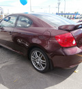 scion tc 2007 maroon hatchback gasoline 4 cylinders front wheel drive 5 speed manual 13502