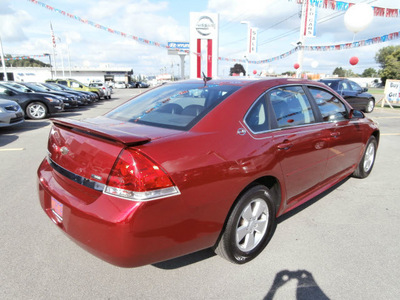 chevrolet impala 2009 red sedan lt flex fuel 6 cylinders front wheel drive 4 speed automatic 13502