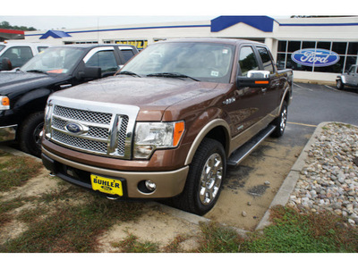 ford f 150 2011 golden bronze lariat nav 6 cylinders automatic with overdrive 07724