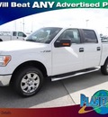 ford f 150 2012 white xlt flex fuel 8 cylinders 2 wheel drive 6 speed automatic 77388