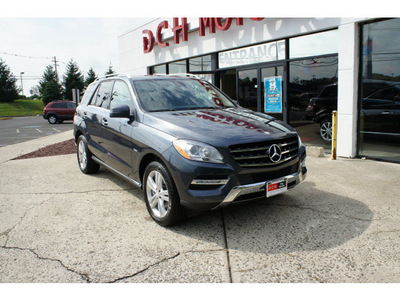 mercedes benz m class 2012 steel grey suv ml350 4matic gasoline 6 cylinders all whee drive shiftable automatic 07724