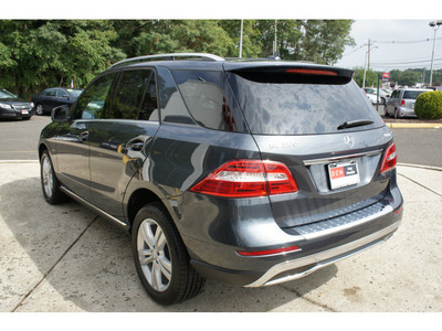 mercedes benz m class 2012 steel grey suv ml350 4matic gasoline 6 cylinders all whee drive shiftable automatic 07724