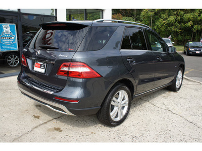 mercedes benz m class 2012 steel grey suv ml350 4matic gasoline 6 cylinders all whee drive shiftable automatic 07724