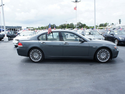 bmw 7 series 2007 gray sedan 750i 8 cylinders automatic 33021